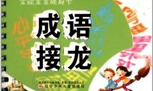 成语接龙卡片,寓教于乐,传承中华文化的智慧游戏